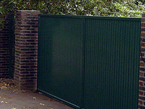 Zweiflügeliges Einfahrtstor - Standort: Bremen
