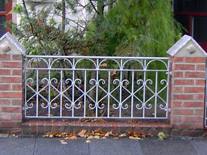 Vorgartenzaun - Standort: Bremen<